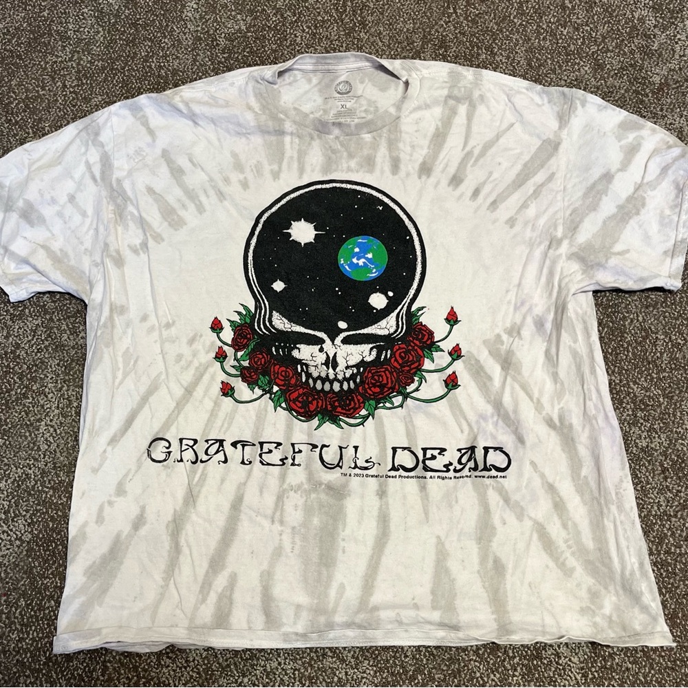 Grateful Dead White Graphic T-Shirt